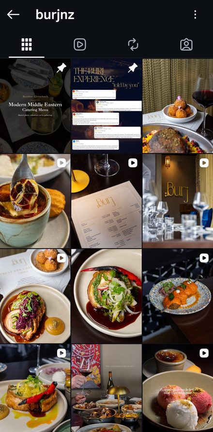 Burj Instagram page