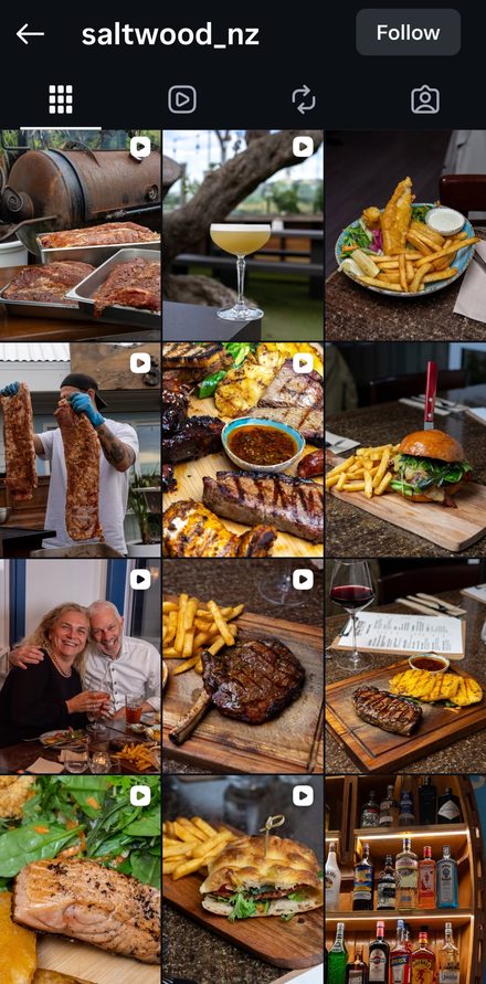 Saltwood Instagram page