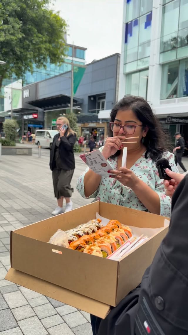Saka Sushi Instagram Reel